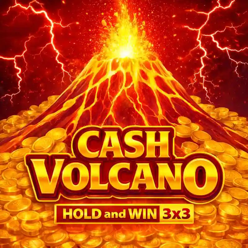 Cash Volcano slot game by 77bet